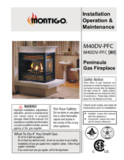 Montigo M40DV-PFC (MH) Installation & Maintenance Manual