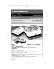 Hamilton Beach Horno Asador Manual
