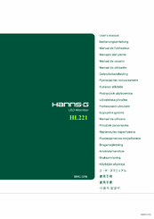 Hanns.G HL221 User Manual