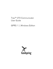 Handspring Treo 270 User Manual