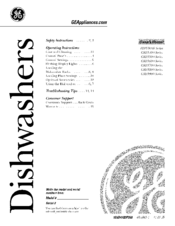 GE Appliances EDW3000 Series Owner's Manual