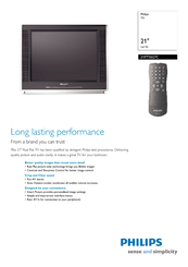 Philips 21PT5027C Specifications