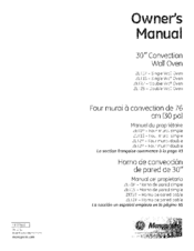 Ge Monogram ZET1P Owner's Manual