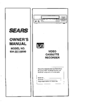 Sears LXI series 934.55116690 Owner's Manual