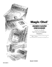 Magic Chef CDB4000 Use & Care Manual