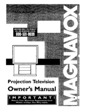 MAGNAVOX 6P4850 Owner's Manual