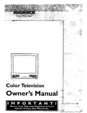 MAGNAVOX TS2777 Owner's Manual