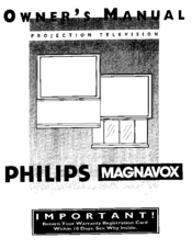 Philips MAGNAVOX 7P4830 Owner's Manual