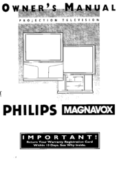 Philips Magnavox 7P5441C Owner's Manual