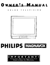 Philips MAGNAVOX TP3267 Owner's Manual