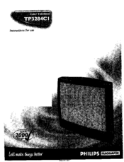 Philips/Magnavox TP3284C1 Instructions For Use Manual