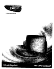 Philips/Magnavox TS2757C1 Instructions For Use Manual