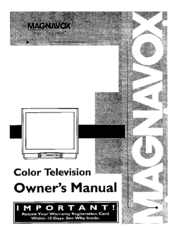 MAGNAVOX TP3273 Owner's Manual