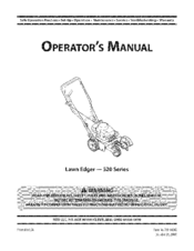 Mtd 520 Series Operator's Manual