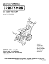 Craftsman 247.883950 Operator's Manual