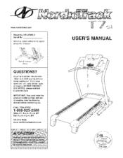 Nordictrack T7si Treadmill Manuals | ManualsLib