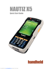 HandHeld NAUTIZ X5 Quick Start Manual