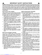 SNAPPER NZMX30614KH, NZMX32734BV Manual
