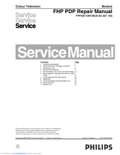 Philips FPF42C128135UA-52 Service Manual