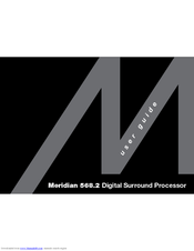 Meridian 568.2 User Manual