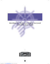 Meridian 861 User Manual
