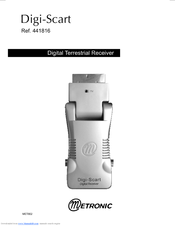 Metronic Digi-Scart 441816 Instruction Manual