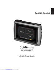 Harman-Kardon Guide+Play GPS-200 Quick Start Manual