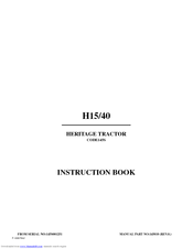 Hayter H15/40 145S Instruction Book