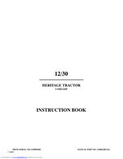 Hayter 12/30 143P Instruction Book