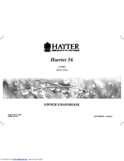 Hayter Harrier 56 561G Owner's Handbook Manual