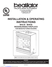 Heart & Home Collectables MHR36 Installation & Operating Instructions Manual