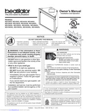 Heatilator NDV3630IL Owner's Manual
