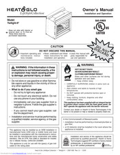 Heat & Glo LifeStyle Twilight-II Owner's Manual