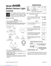 Heath Zenith SL-9525 User Manual