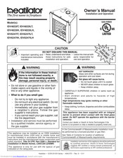 Heatiator IDV4833IT Owner's Manual