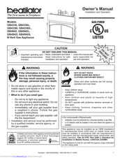 Heatiator GB4336 Owner's Manual