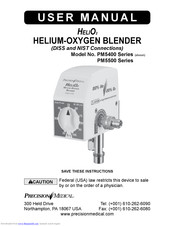 Precision Medical PM5500 Series User Manual