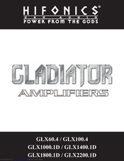 Hifionics Gladiator GLX2200.1D User Manual