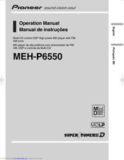 Pioneer MEH-P6550 Operating Manual