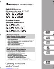 Pioneer S-DV350SW Operating Instructions Manual