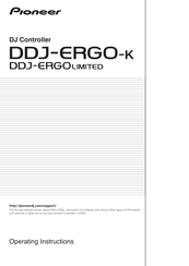 Pioneer DDJ-ERGO-k Operating Instructions Manual