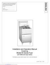 Pitco L20-299 Installation And Operation Manual