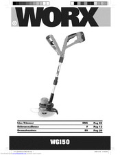 Worx WG150 Manuals | ManualsLib