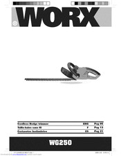 WORX WG250 Instruction Manual