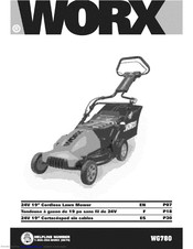 WORX WG780 Instruction Manual