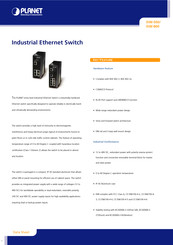 Planet ISW-800 User Manual