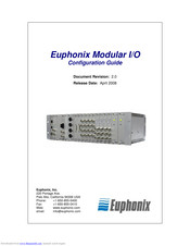 Euphonix Modular I/O Configuration Manual