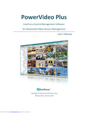EverFocus PowerVideo Plus User Manual