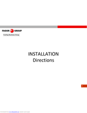 Fagor Combi BI60 Installation Manual