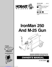 Hobart Welding Products M-25 Owner's Manual
